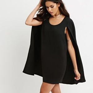 Sexy Cape Dress LBD